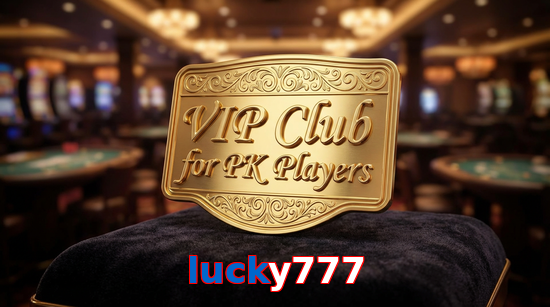Main screen of Lucky777 vip page for PK players