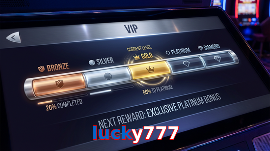 Game list for Lucky777 vip section